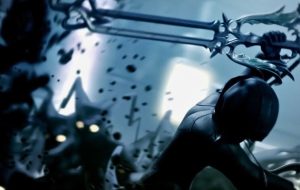 Oblivion و Oathkeeper Keyblades مضامین قلب پادشاهی را تجسم می کند Oblivion و Oathkeeper Keyblades مضامین قلب پادشاهی را تجسم می کند